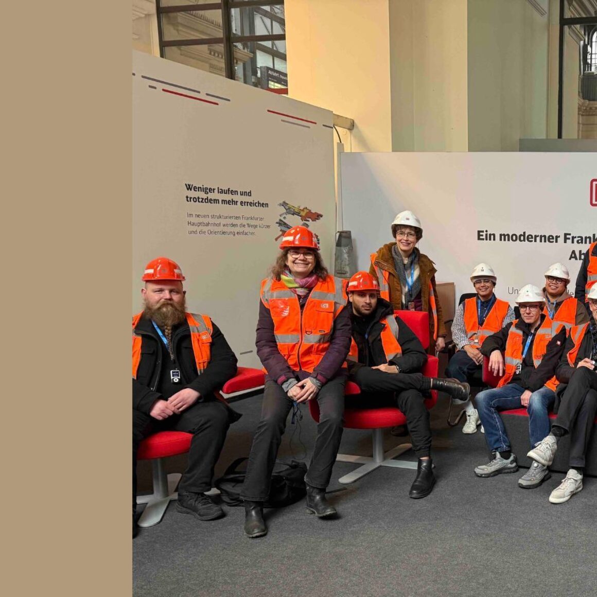 Foto: Gruppe von Der Mittelstand. BVMW Frankfurt am Main/Hessen im Frankfurter Hauptbahnhof
