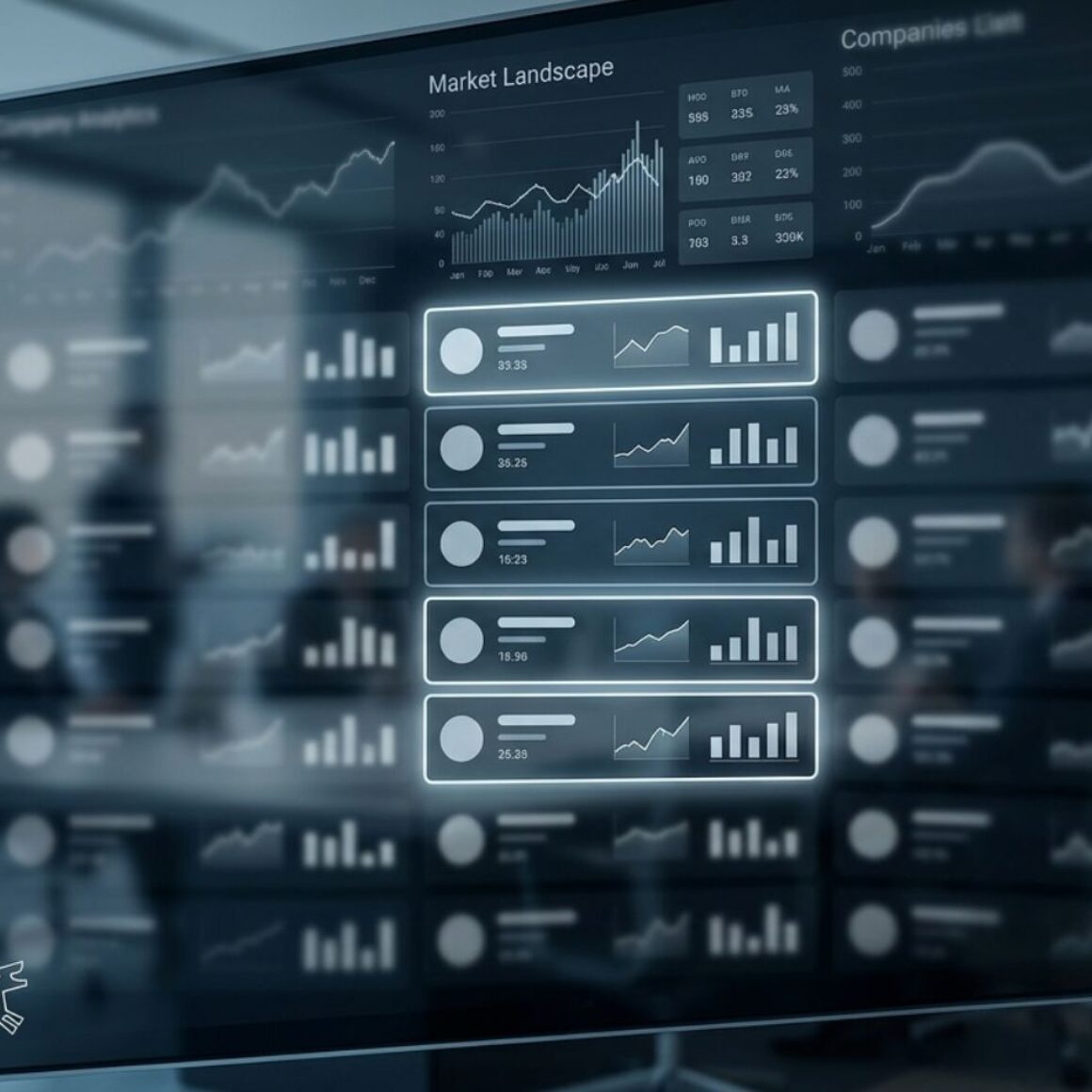 Foto: Gemini-Illustration zur Frage: Sind Sie auf der Shortlist der KI-Antworten?