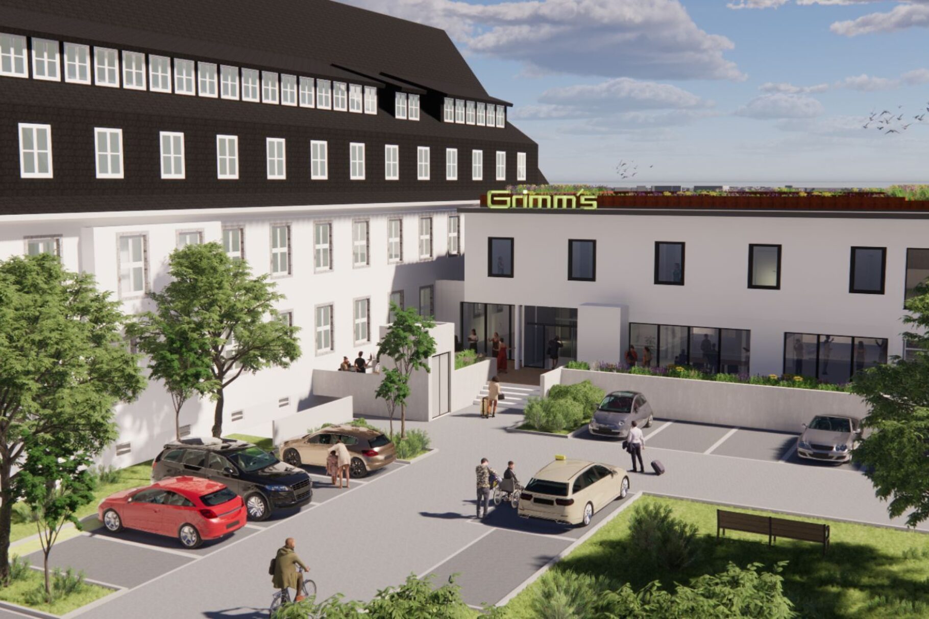 Illustration Grimm's Hotel Hanau