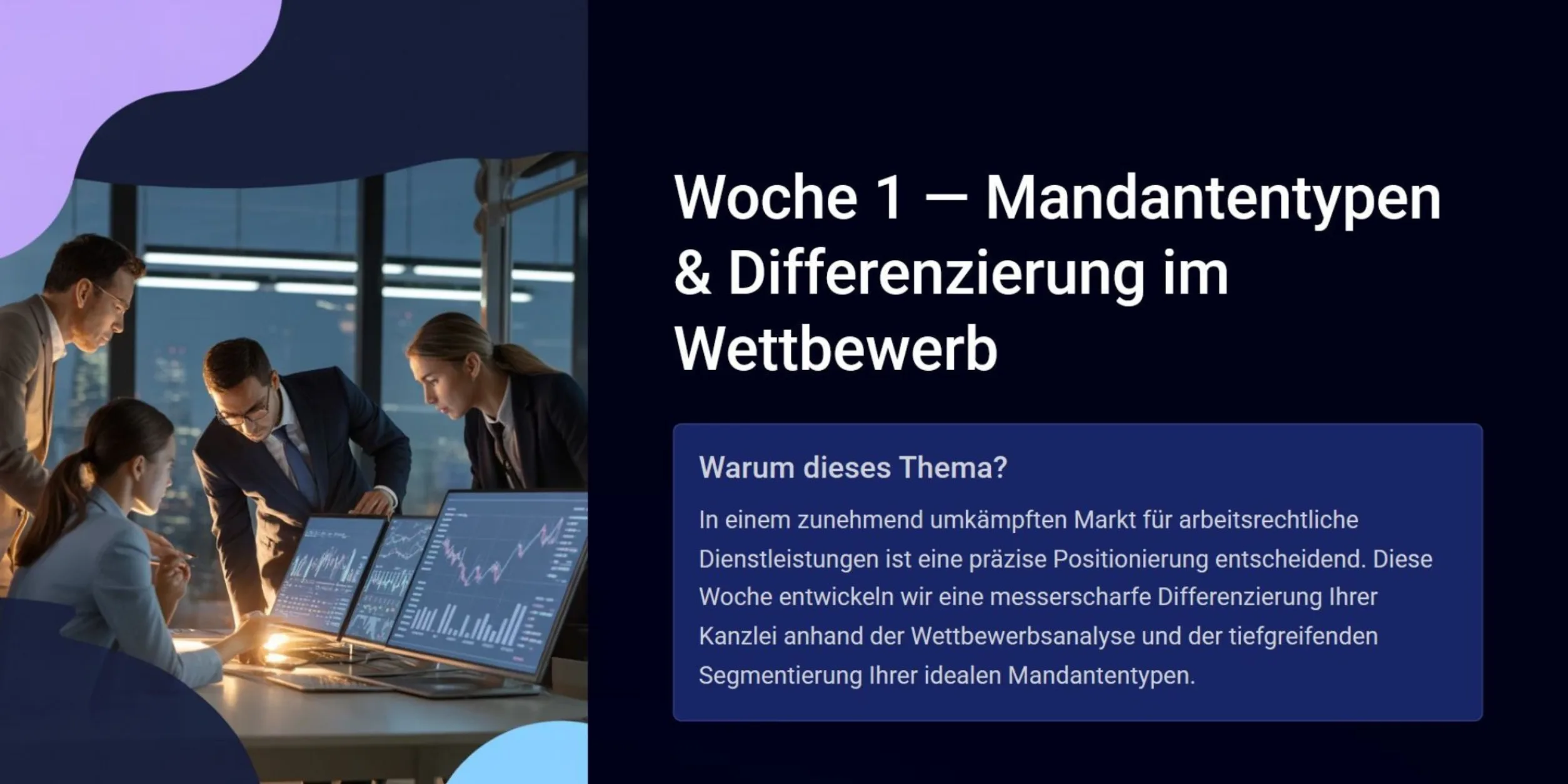 Illustration zu: Der 8-Wochen-Fahrplan für Arbeitsrechtler – KI-Revolution für Ihre Kanzlei Wie Sie Ihre arbeitsrechtliche Kanzlei in nur 8 Wochen mit Künstlicher Intelligenz auf ein neues Level heben – mit weniger als 45 Minuten Aufwand pro Tag.
