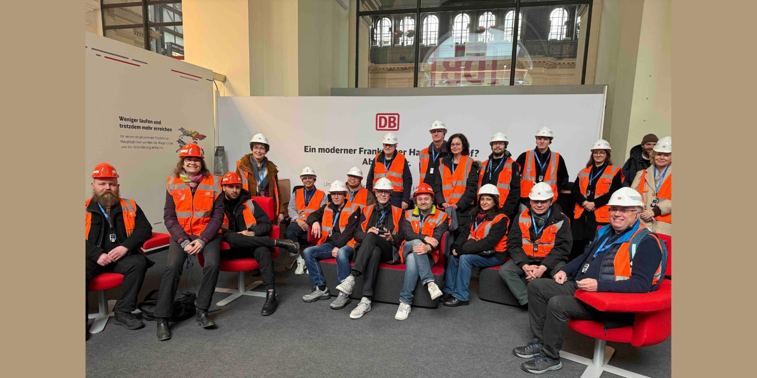 Foto: Gruppe von Der Mittelstand. BVMW Frankfurt am Main/Hessen im Frankfurter Hauptbahnhof