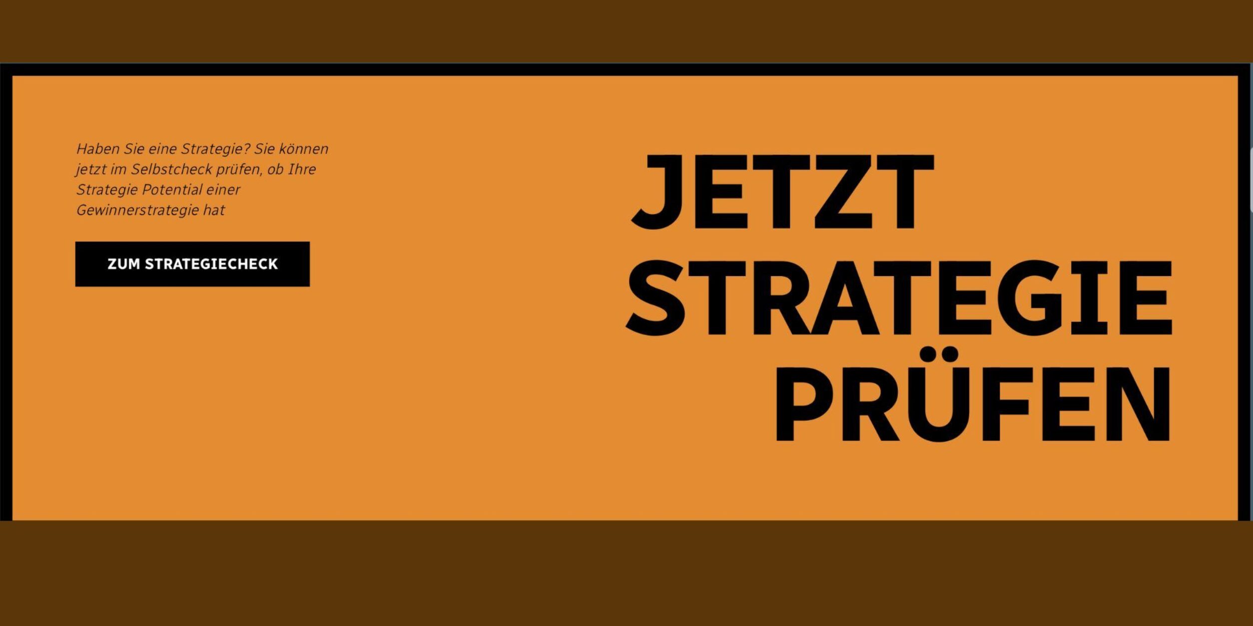 Chart: Jetzt Strategie prüfen