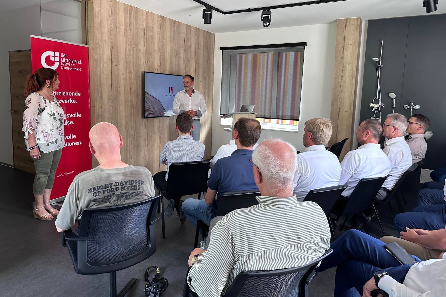 Veranstaltung des Landeswirtschaftssenat Berlin-Brandenburg bei MAX HOLZBAU