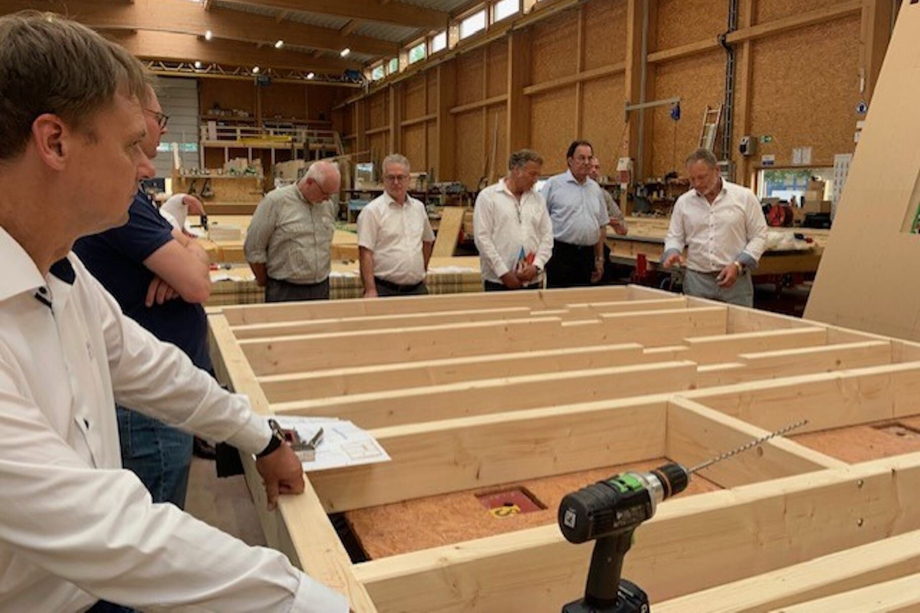 Veranstaltung des Landeswirtschaftssenat Berlin-Brandenburg bei MAX HOLZBAU