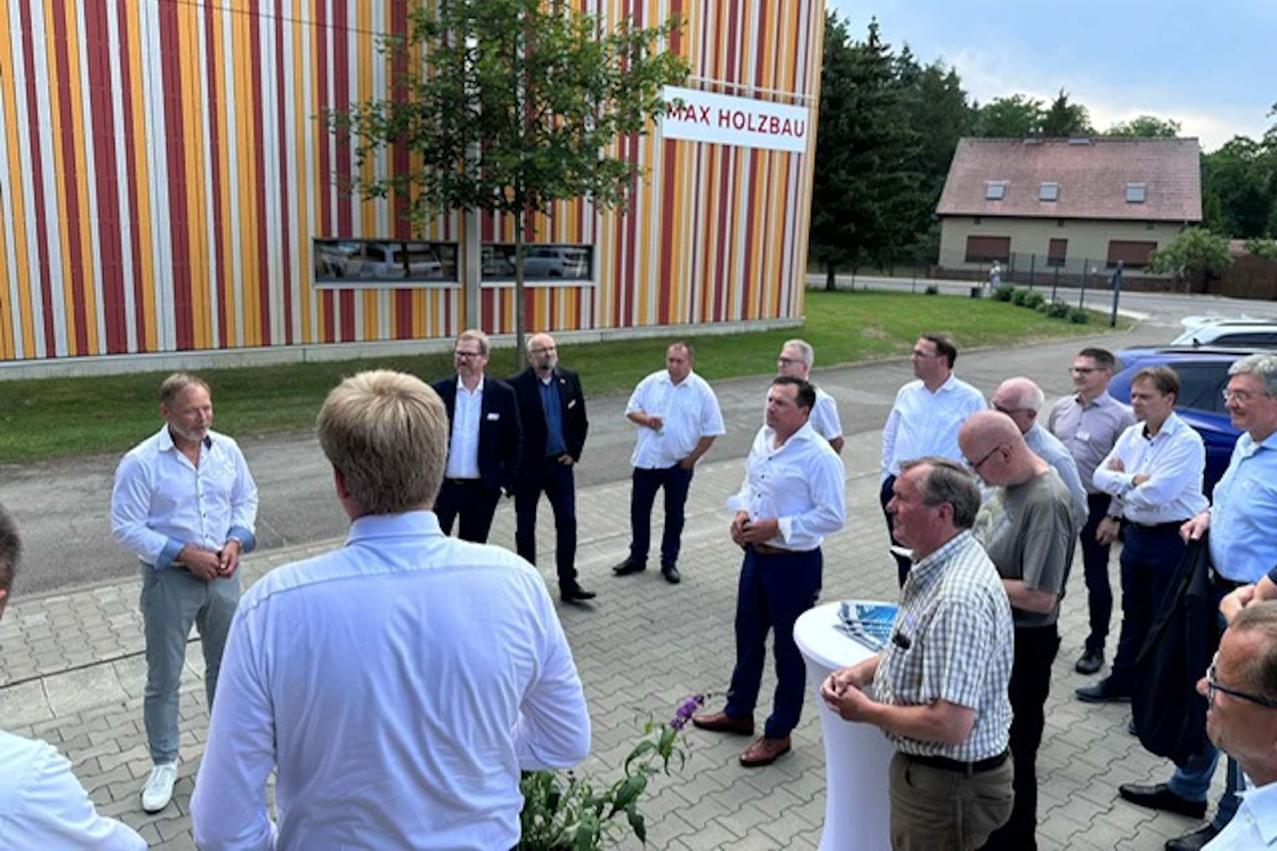 Veranstaltung des Landeswirtschaftssenat Berlin-Brandenburg bei MAX HOLZBAU