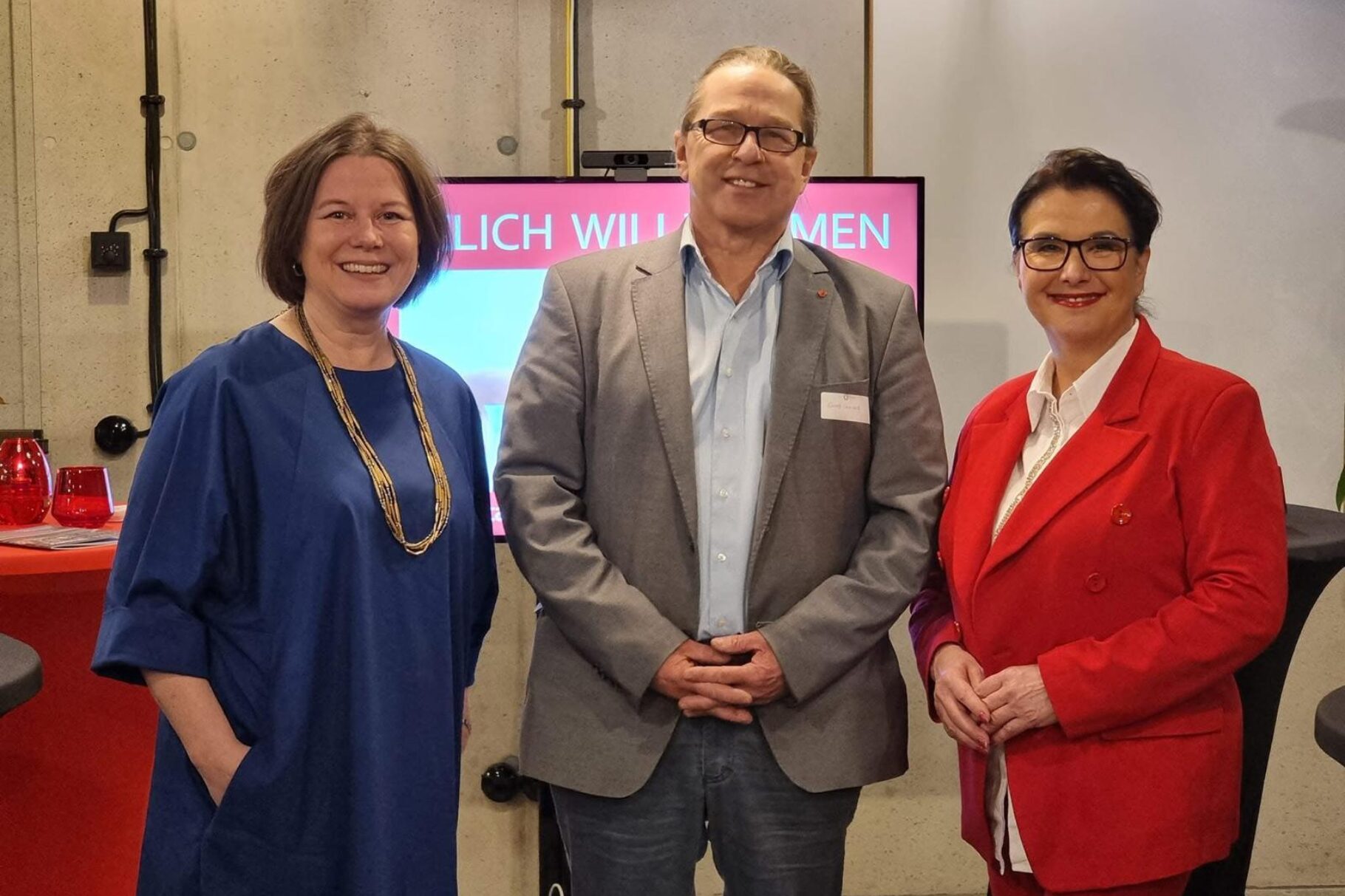 Staffelstabübergabe mit Constanze Weiß