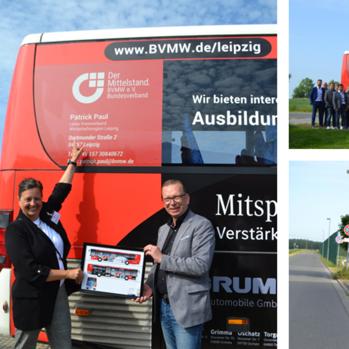 unser BVMW Bus der Wirtschaftsregion Leipzig