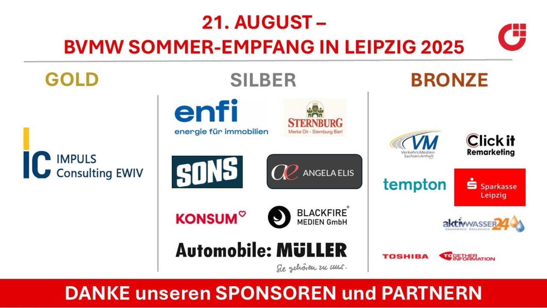 Unsere Partner und Sponsoren