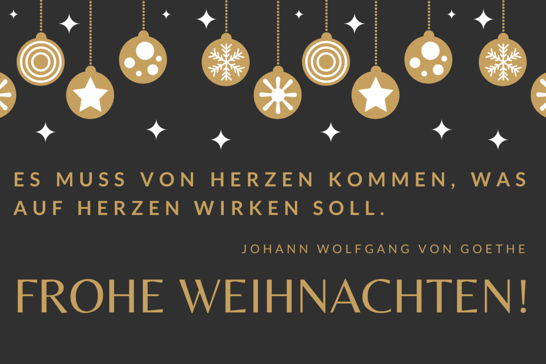 ? Frohe Weihnachten & einen guten Rutsch ins Neue Jahr ?