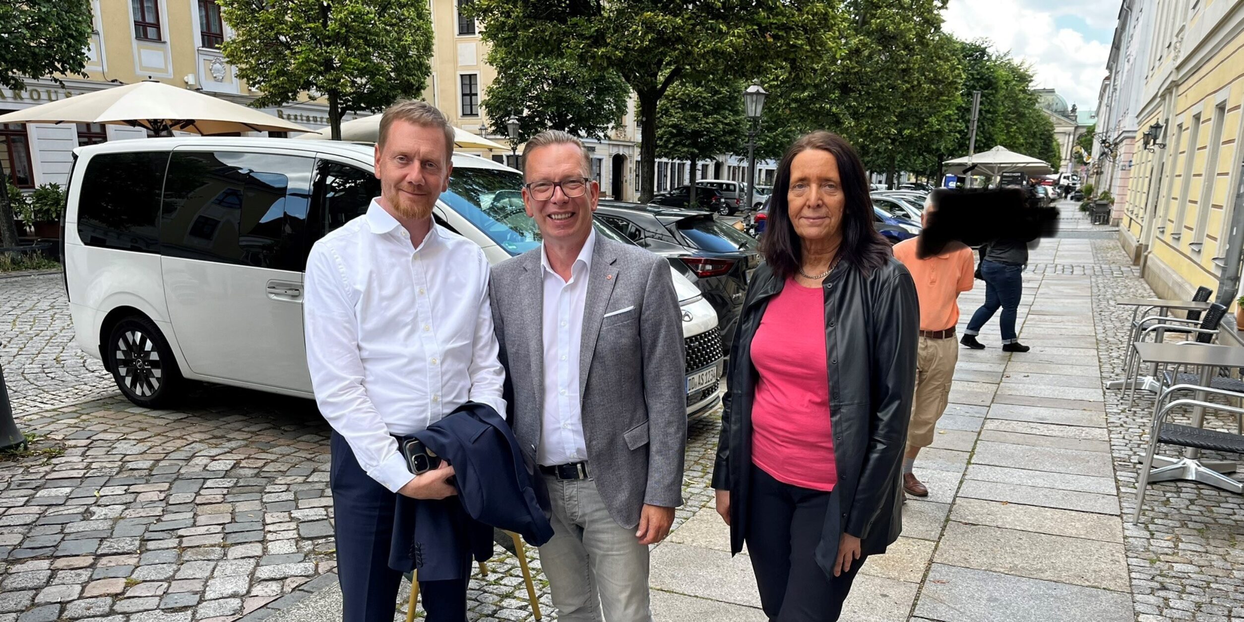 Michael Kretschmer, Patrick Paul, Sylvia Mösch