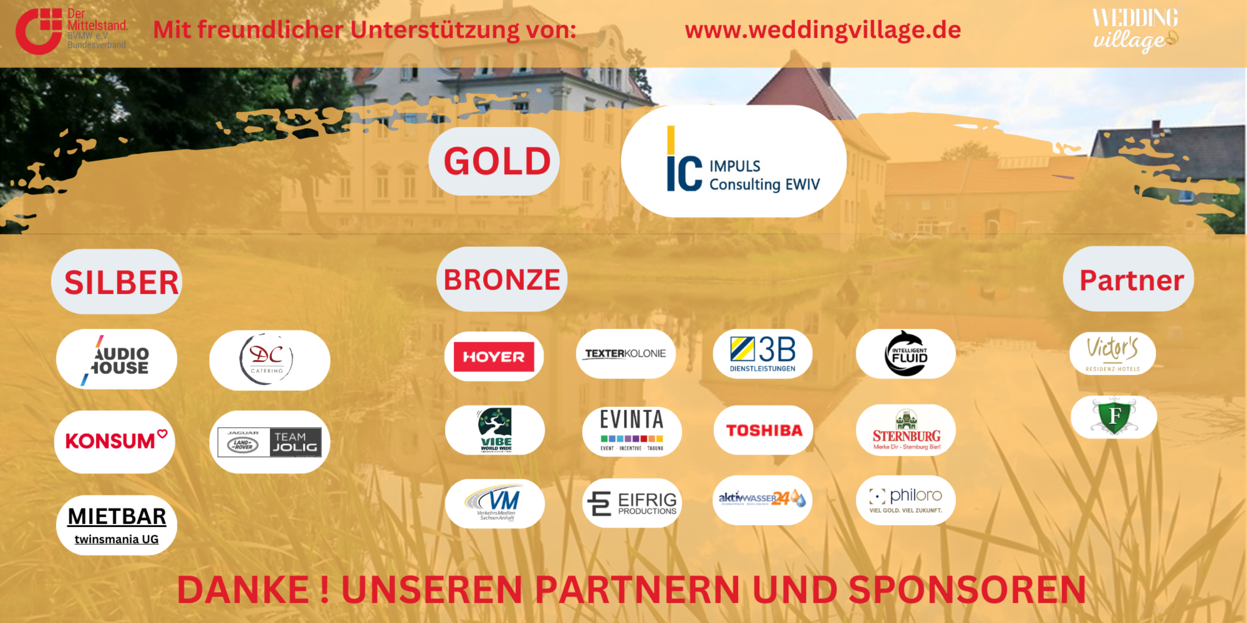 ALLEN PARTNERN & SPONSOREN des BVMW SOMMEREMPFANG