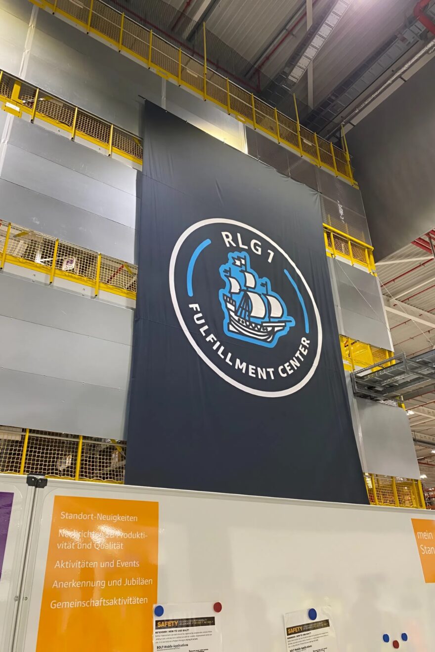 Amazon Halle im 23.Logistikzentrum