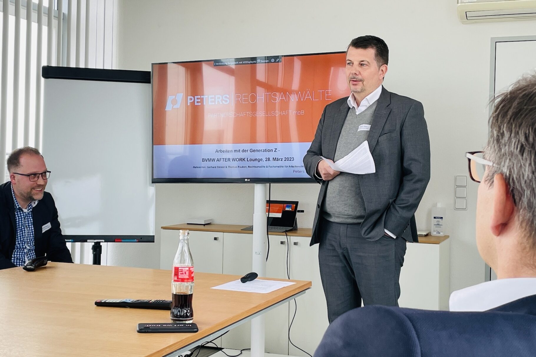 Bild der After Work Lounge in Düsseldorf am 28. März 2023