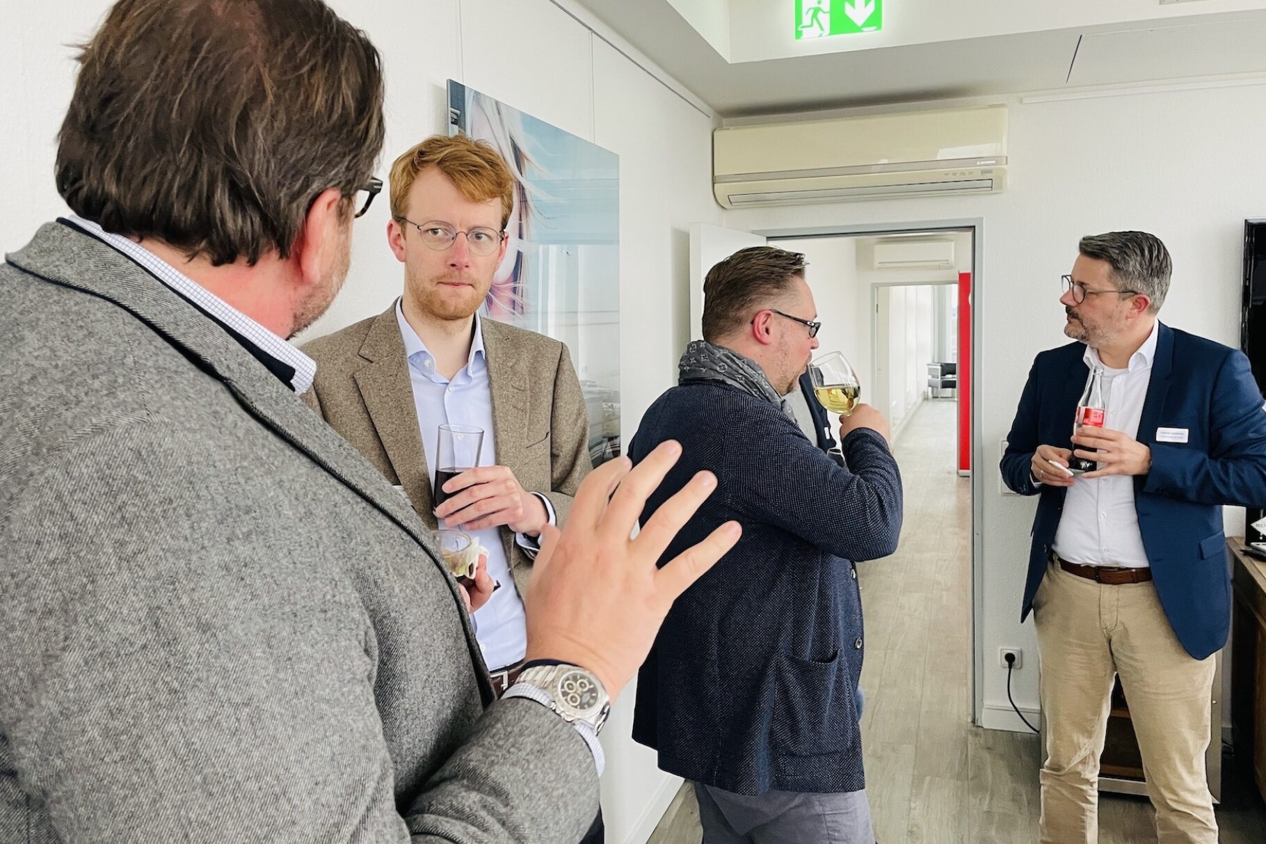 Bild der After Work Lounge in Düsseldorf am 28. März 2023