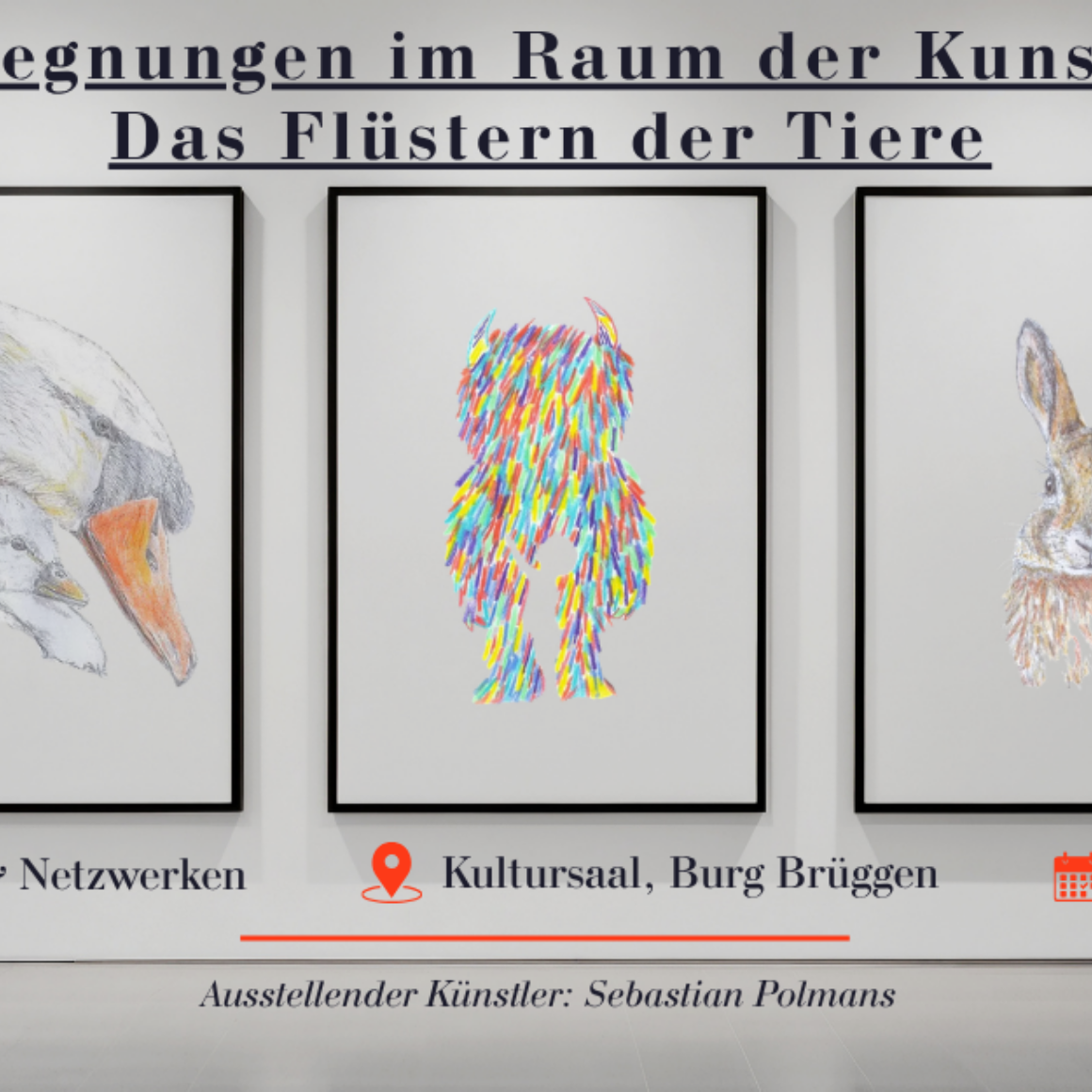 das flüstern der Tiere im Kultursaal der Burg Brüggen