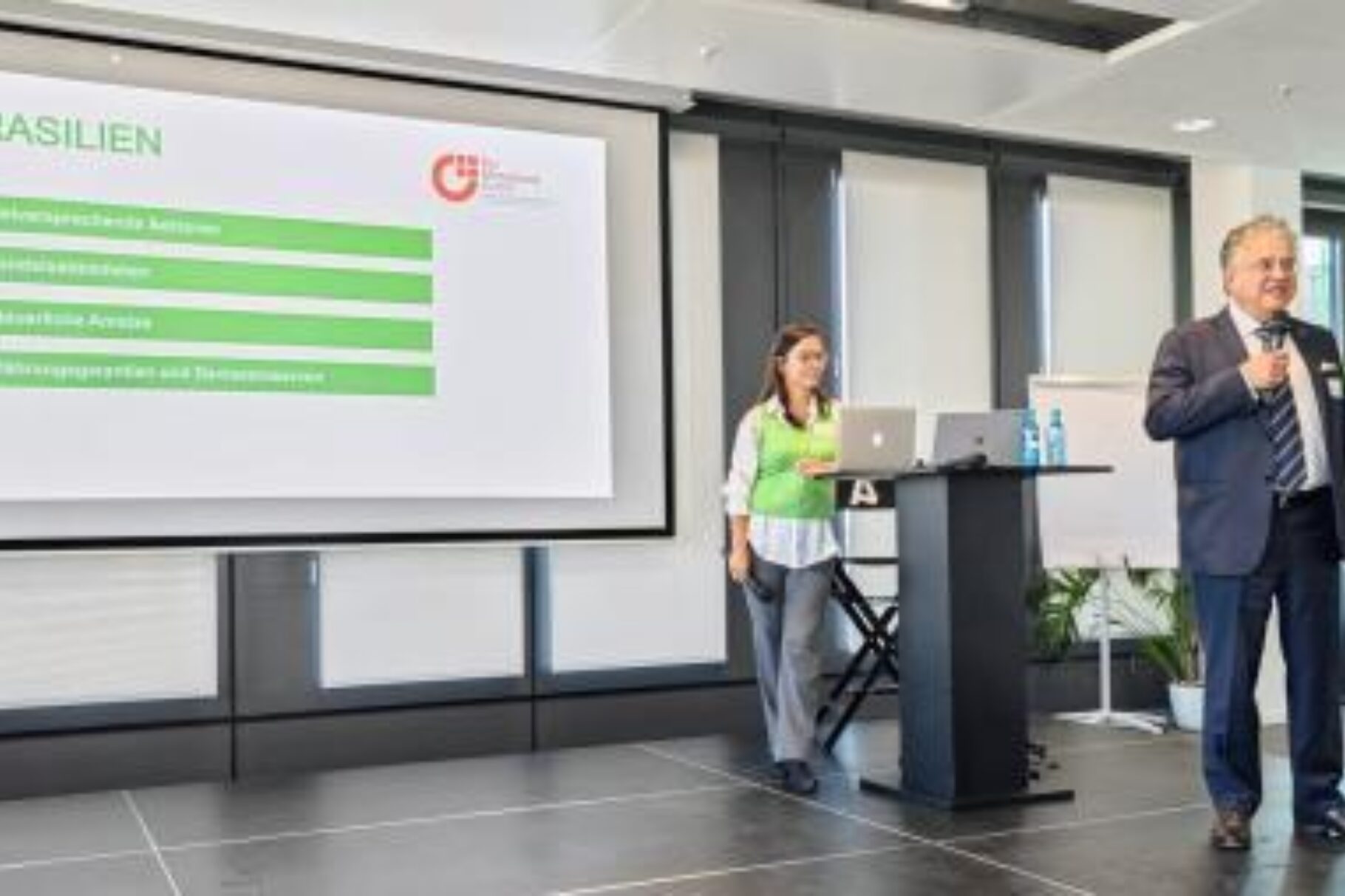 Marion Klintworth, Parvis Papoli-Barawati, BVMW Brasilien