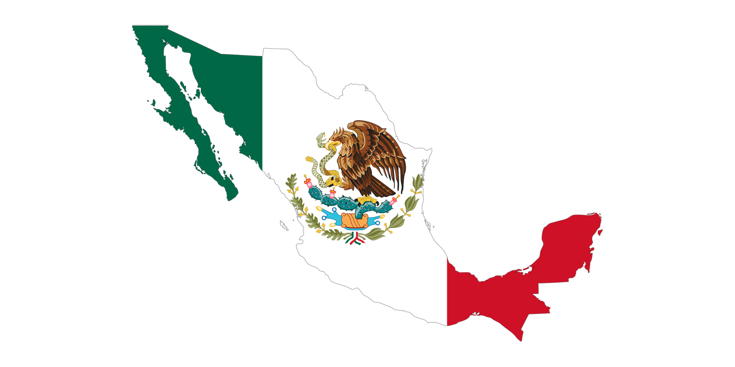 Flagge Mexiko