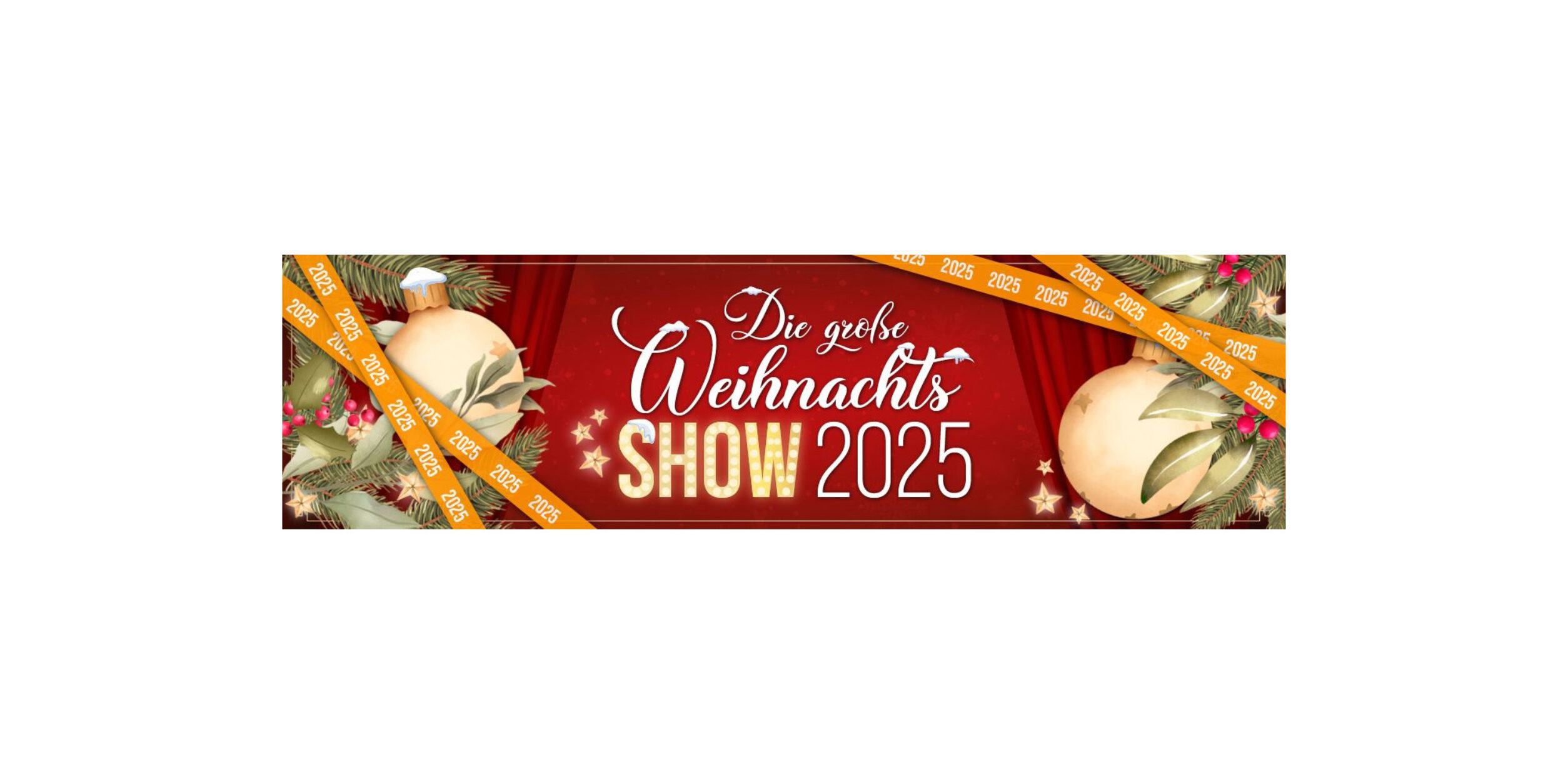 Die Große Weihnachtsshow 2025 vom First Stage Theater