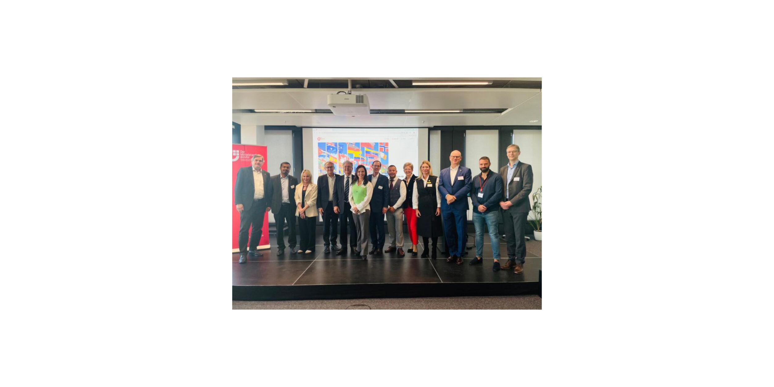 BVMW-Kolleginnen und Kollegen aus der ganzen Welt