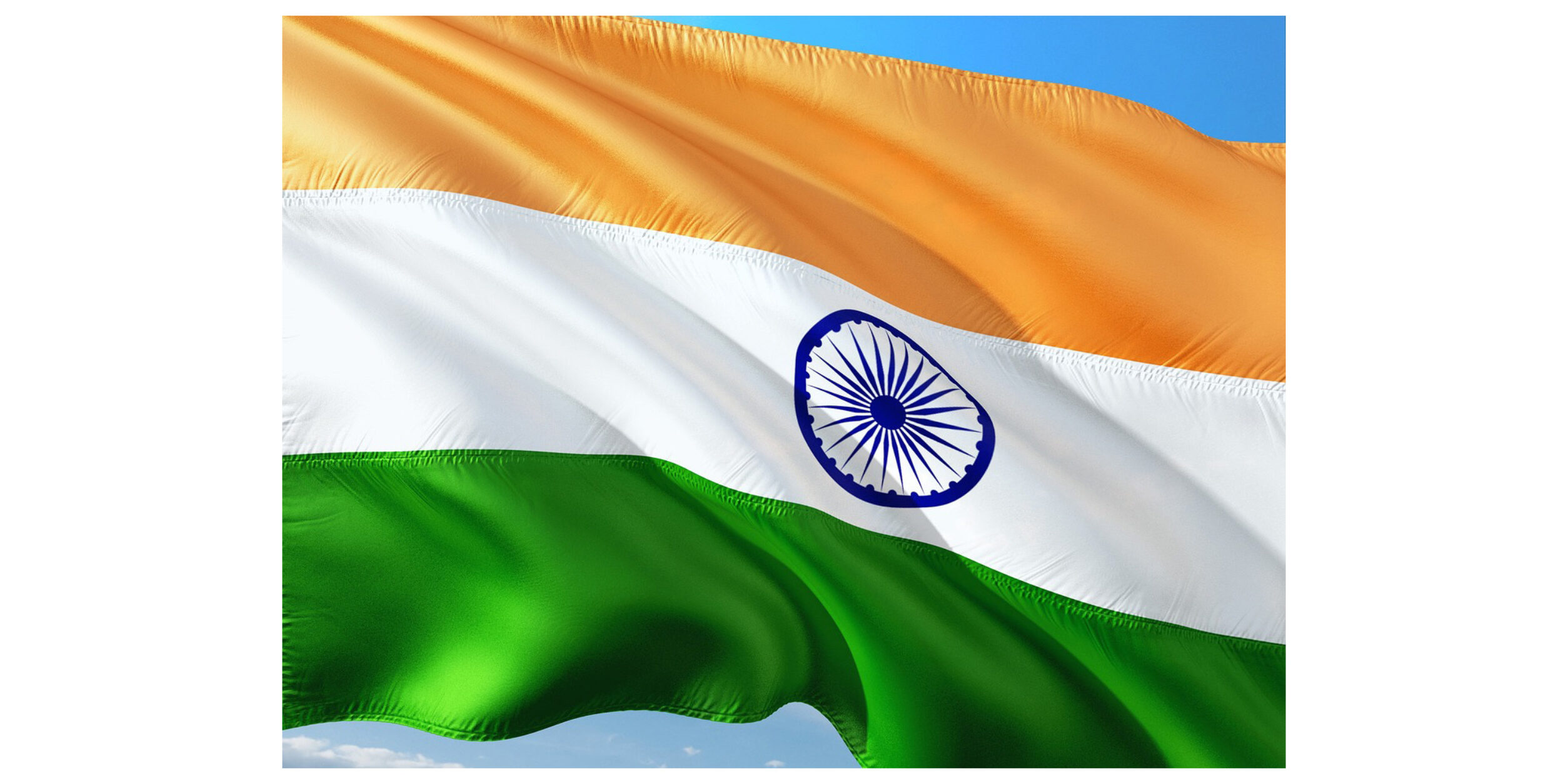 Flagge Indien