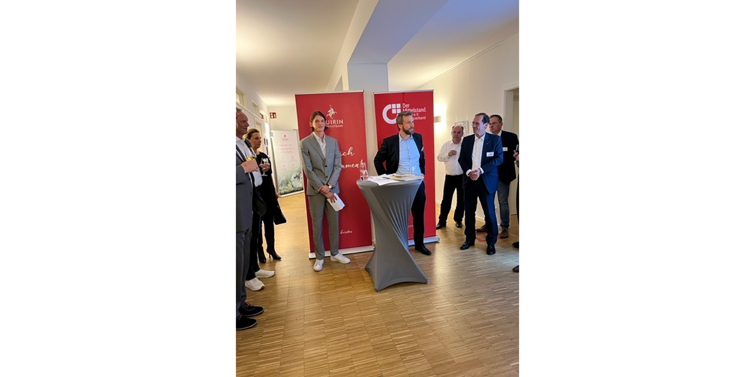 Vernissage Ferdinand Mohren bei Quirin Privatbank