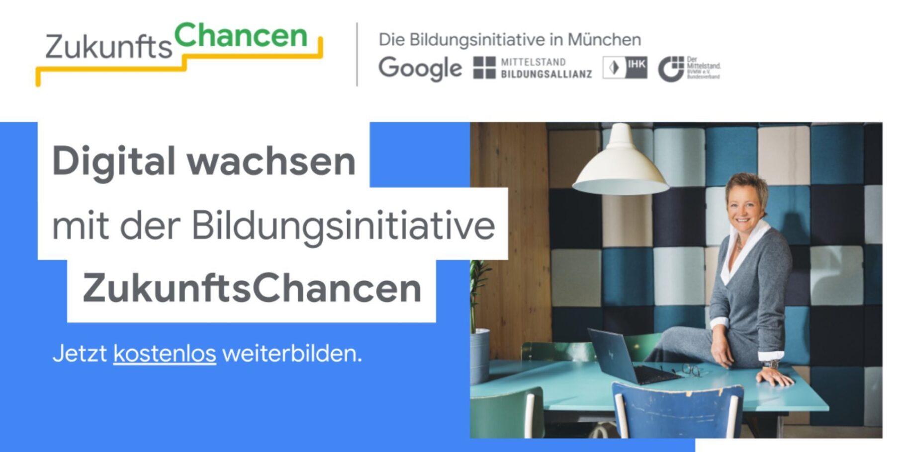 Digital wahsen mit der Bildungsinitiative ZukunftsChancen