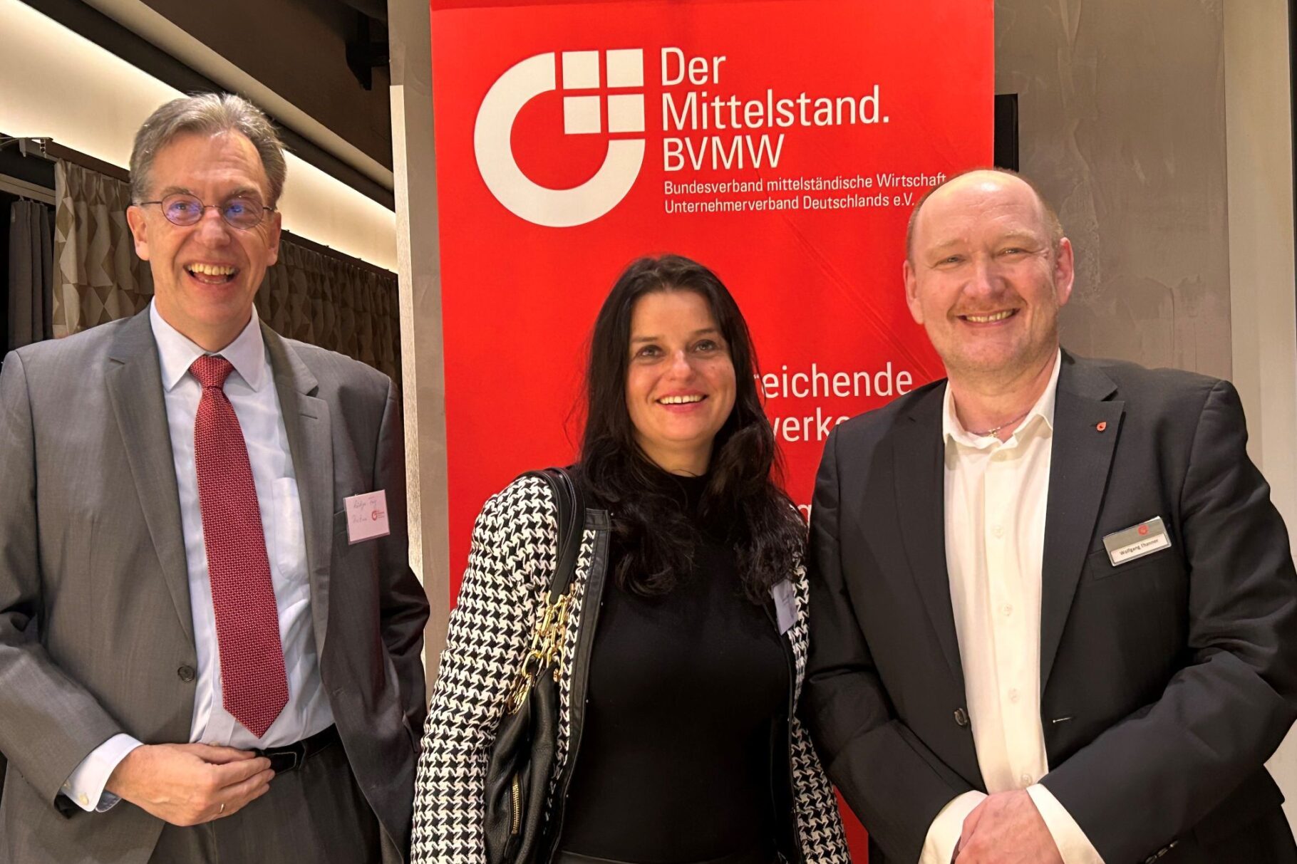 Teilnehmende und Organisator W. Thanner/BVMW