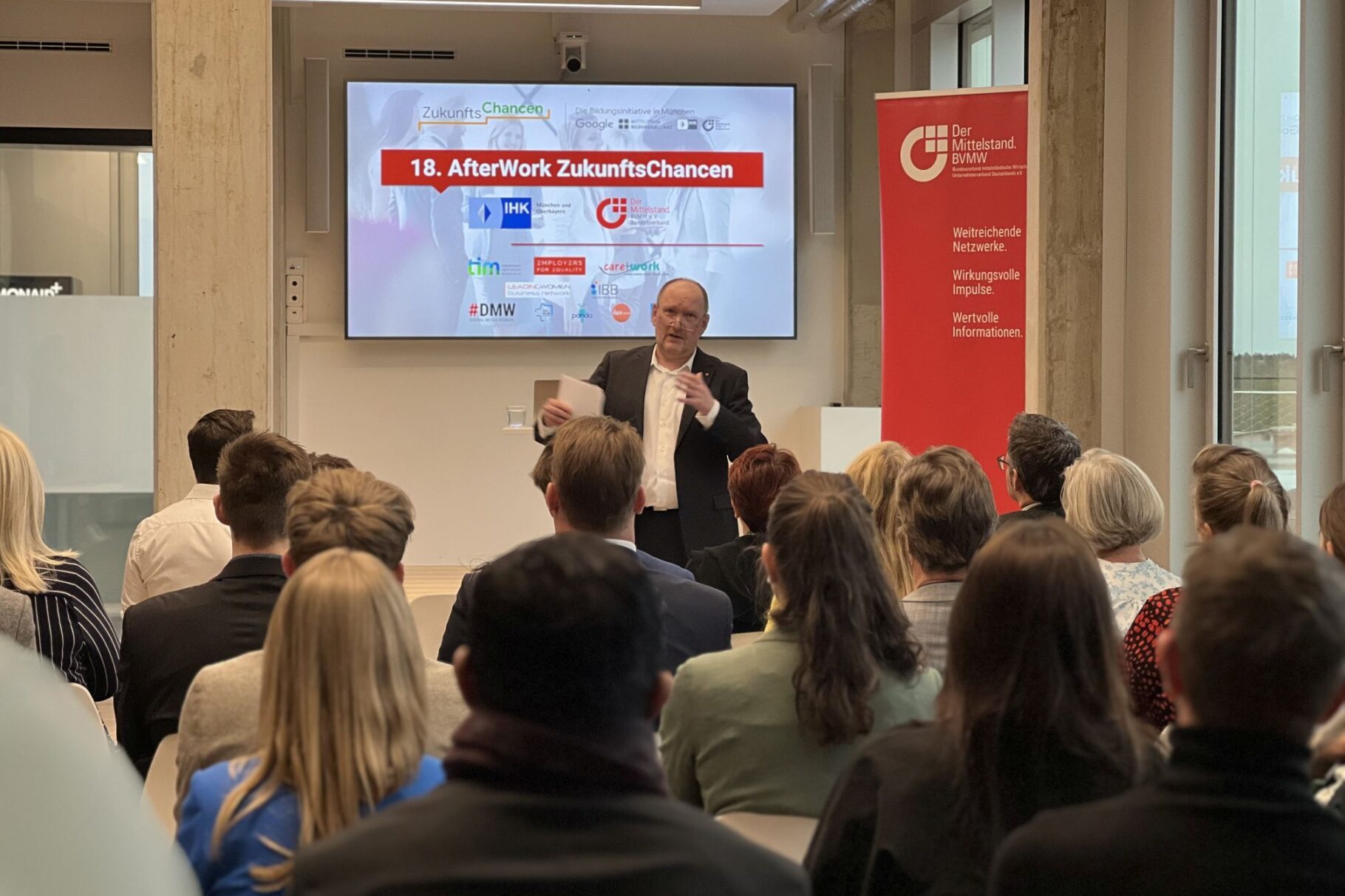 Begrüßung AfterWork München