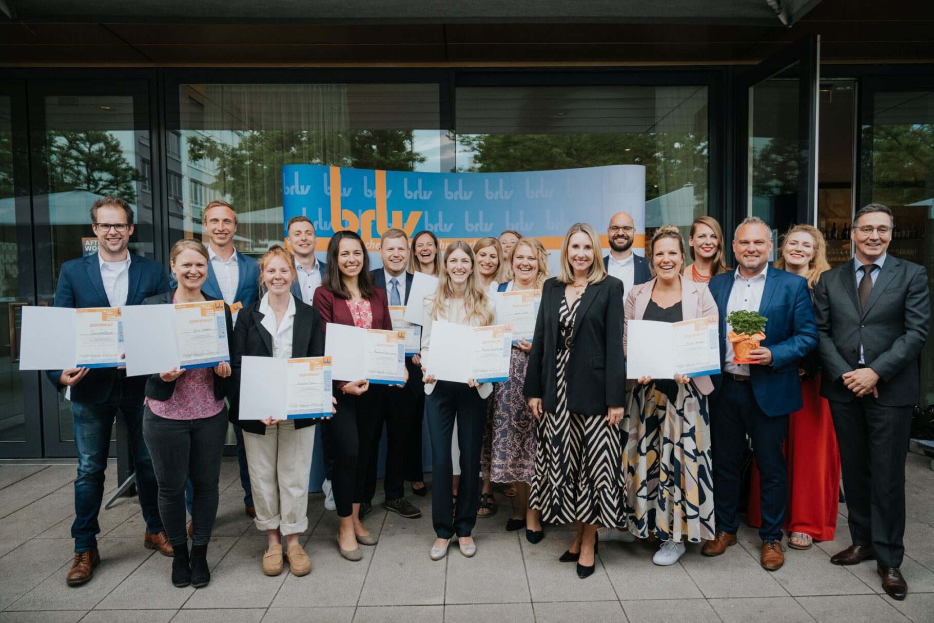 Gruppe Lehrer/innen mit Zertifikat BRLV