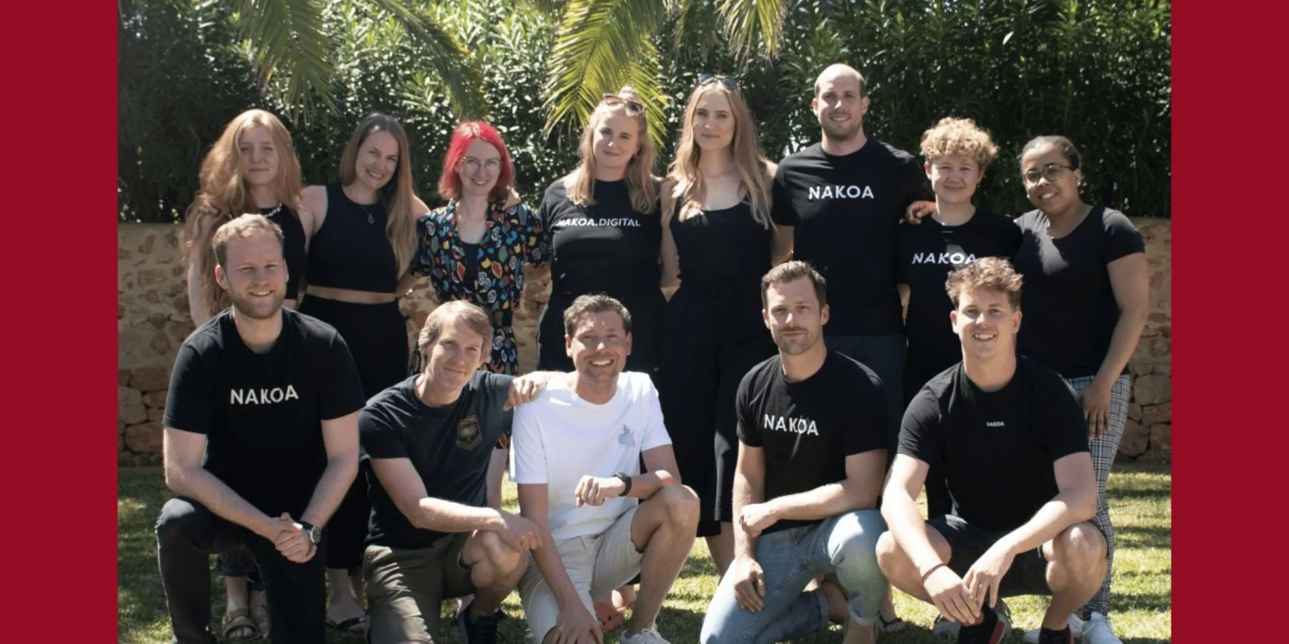 Gruppenfoto Nakoa Team