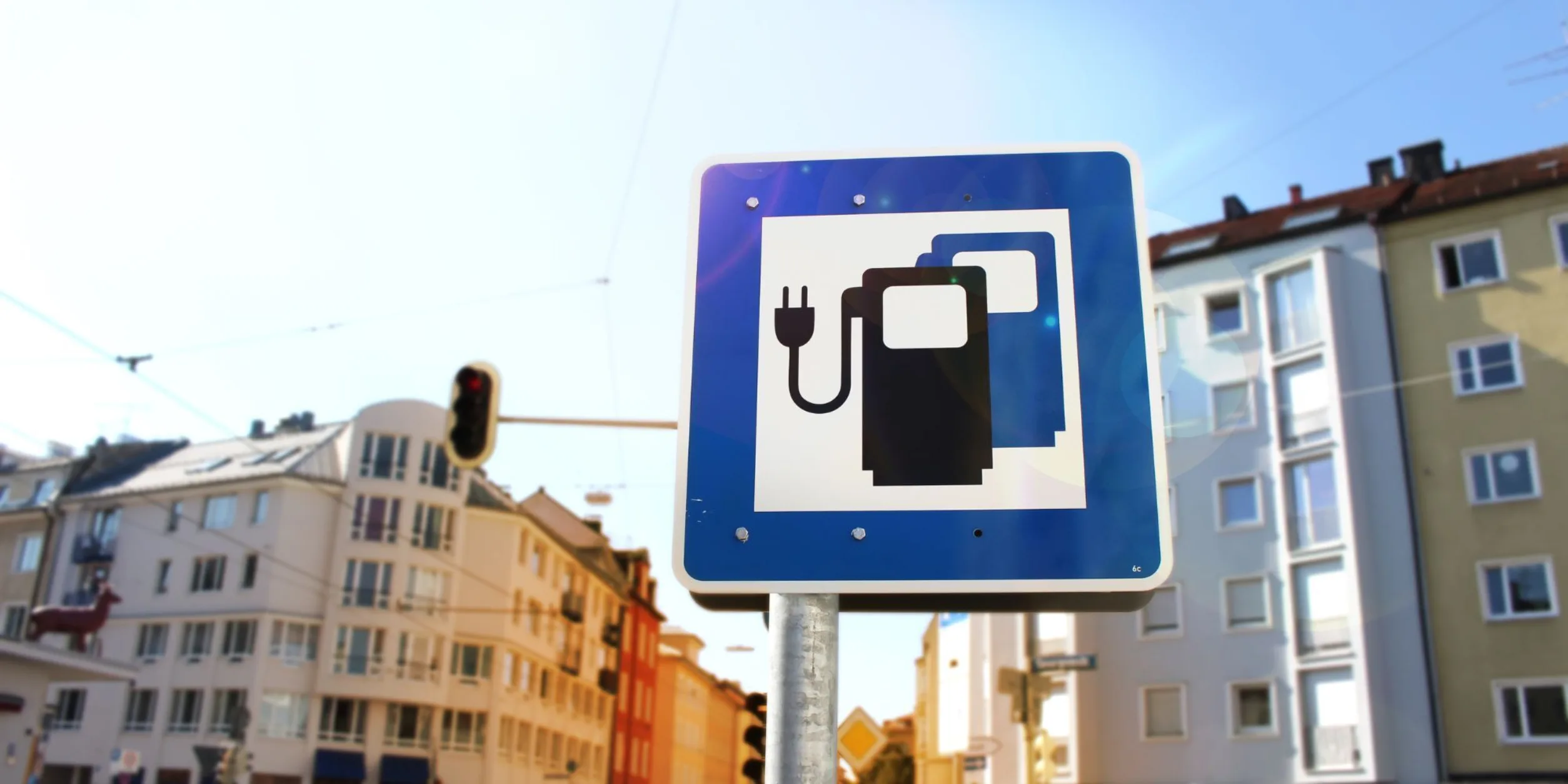 E-Tankstellenschild