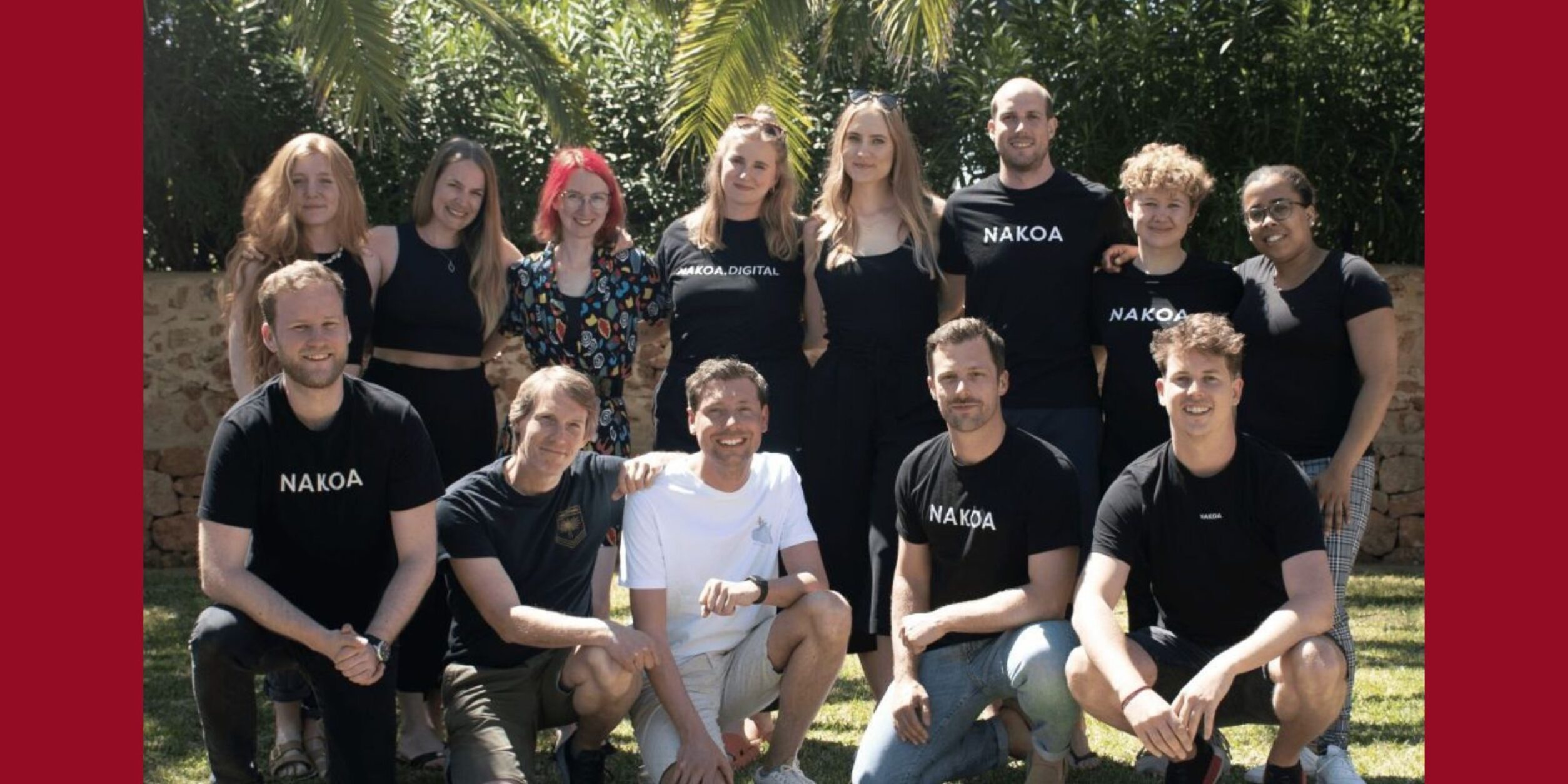 Gruppenfoto Nakoa Team