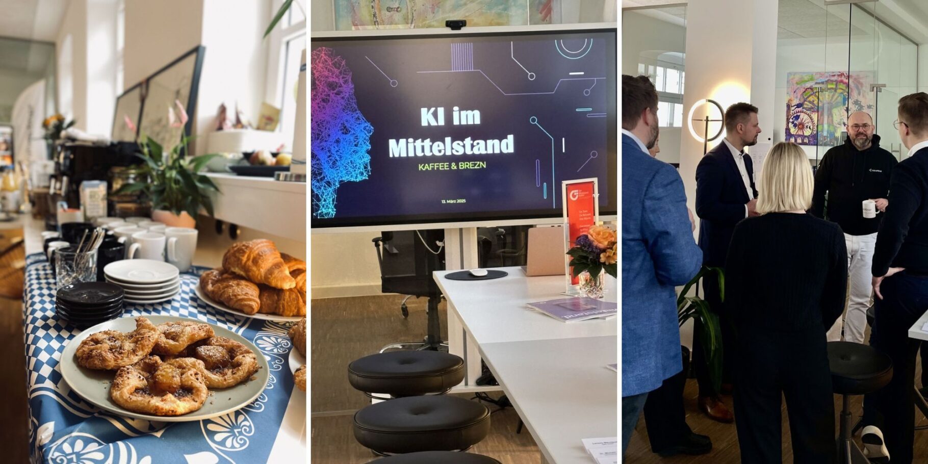 Collage KI im Mittelstand