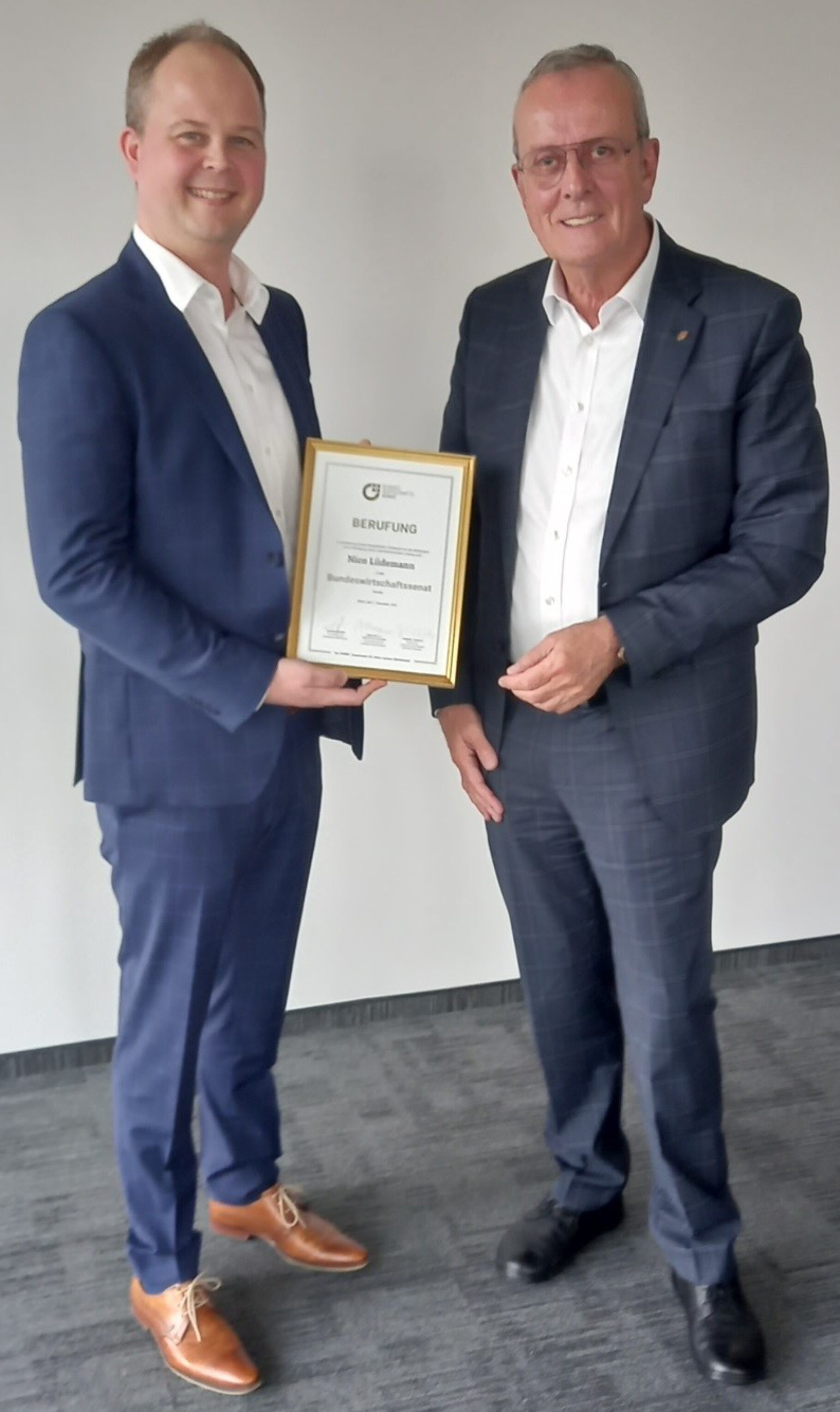 Nico Lüdemann, lbluecue consulting GmbH & Co. KG, Herbert Schulte, Der Mittelstand. BVMW e.V., Leiter Bundeswirtschaftssenat