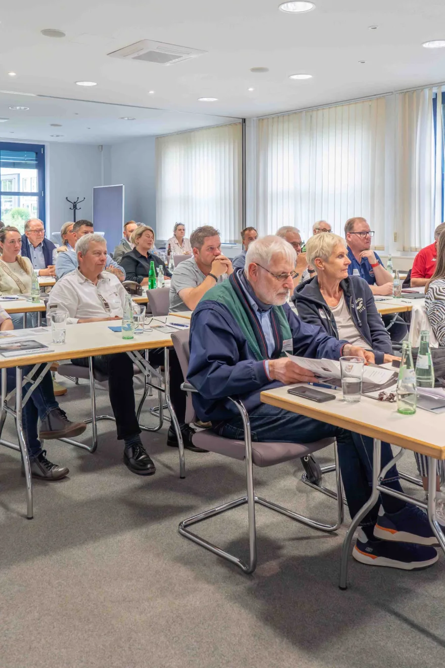 Ansicht der Teilnehmer