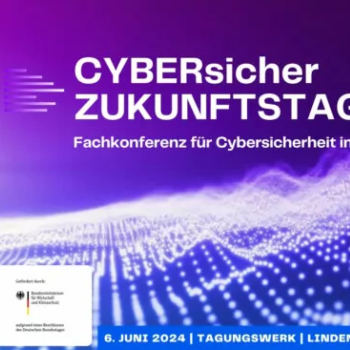 Banner zur Tagung Cybersicher