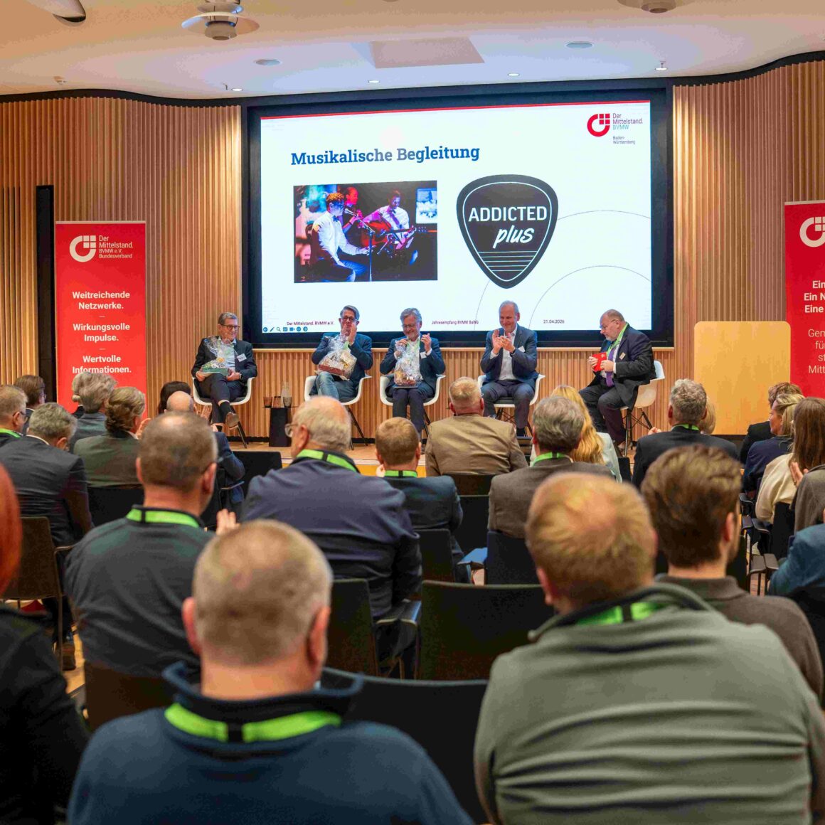 Blick auf die Bühne