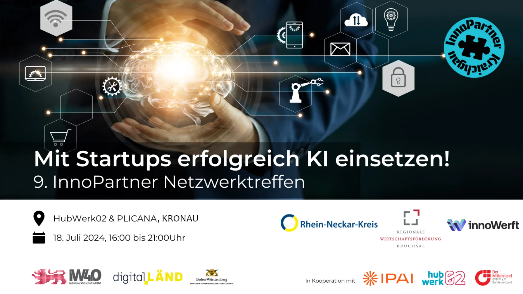 Banner zu Event InnoPartner Netzwerktreffen