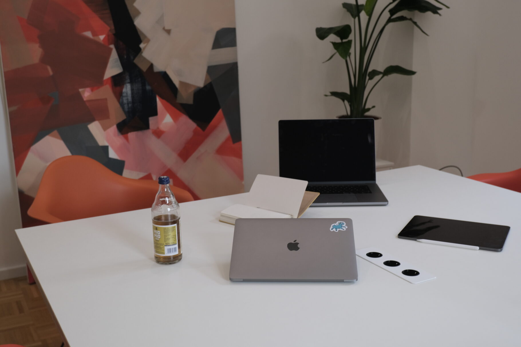 Blick auf einen Arbeitsplatz