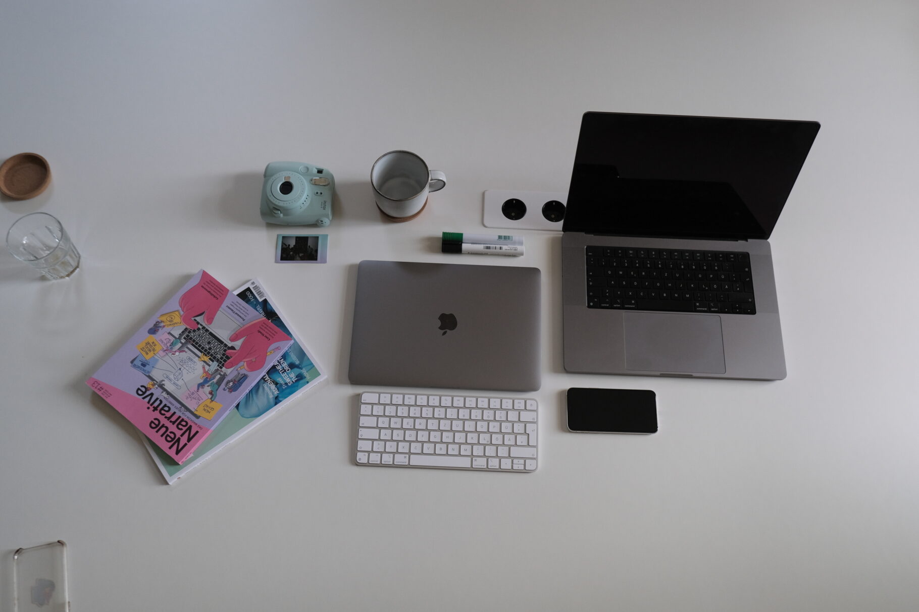 Blick auf einen Arbeitsplatz