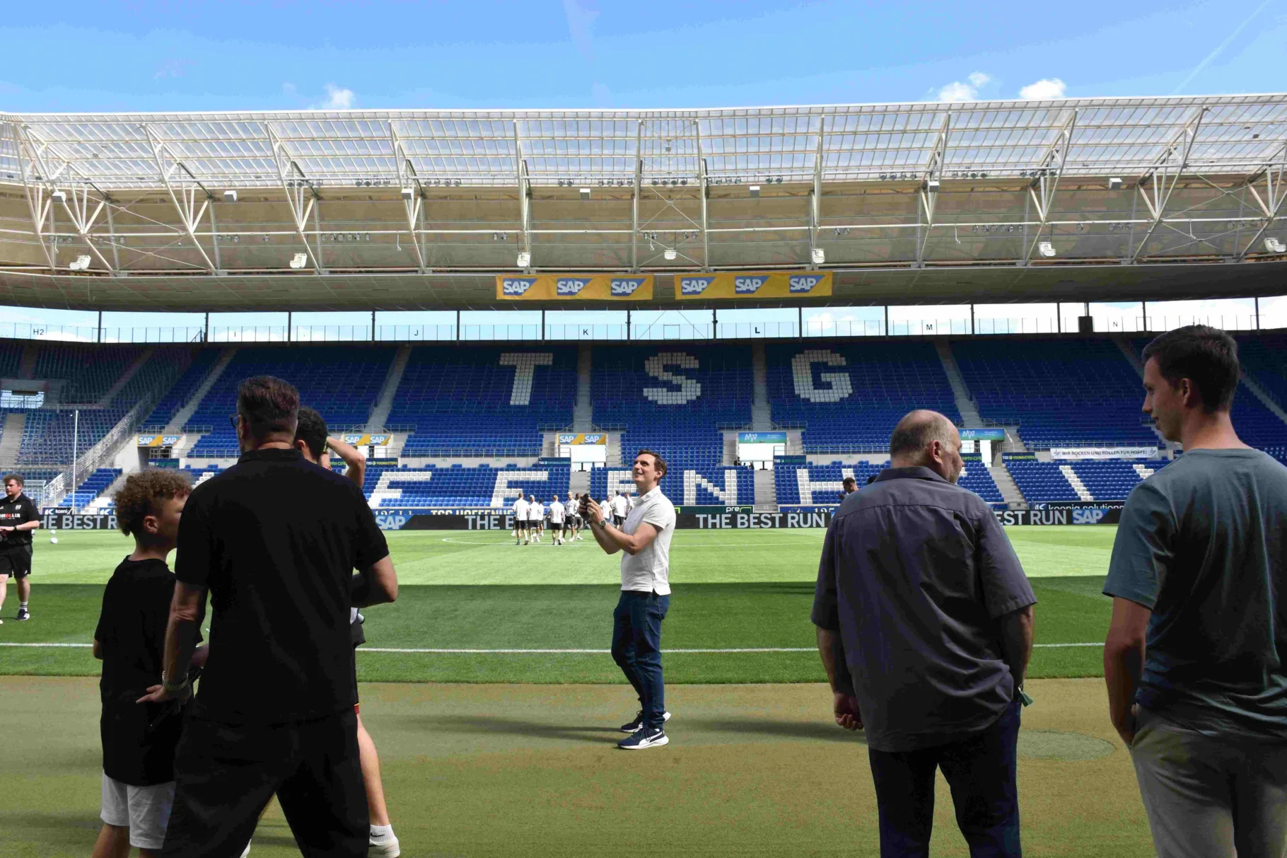Blick ins Stadion