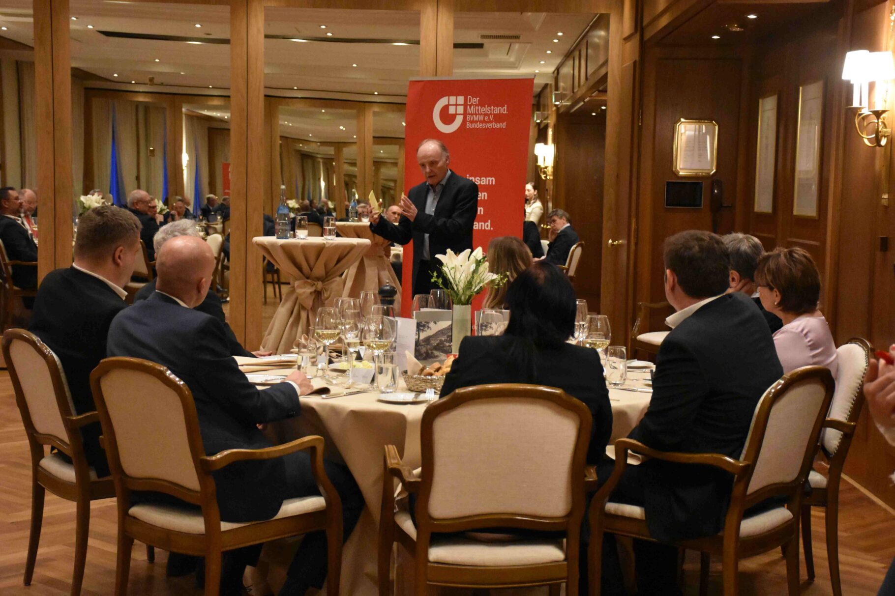 Blick auf den Referenten