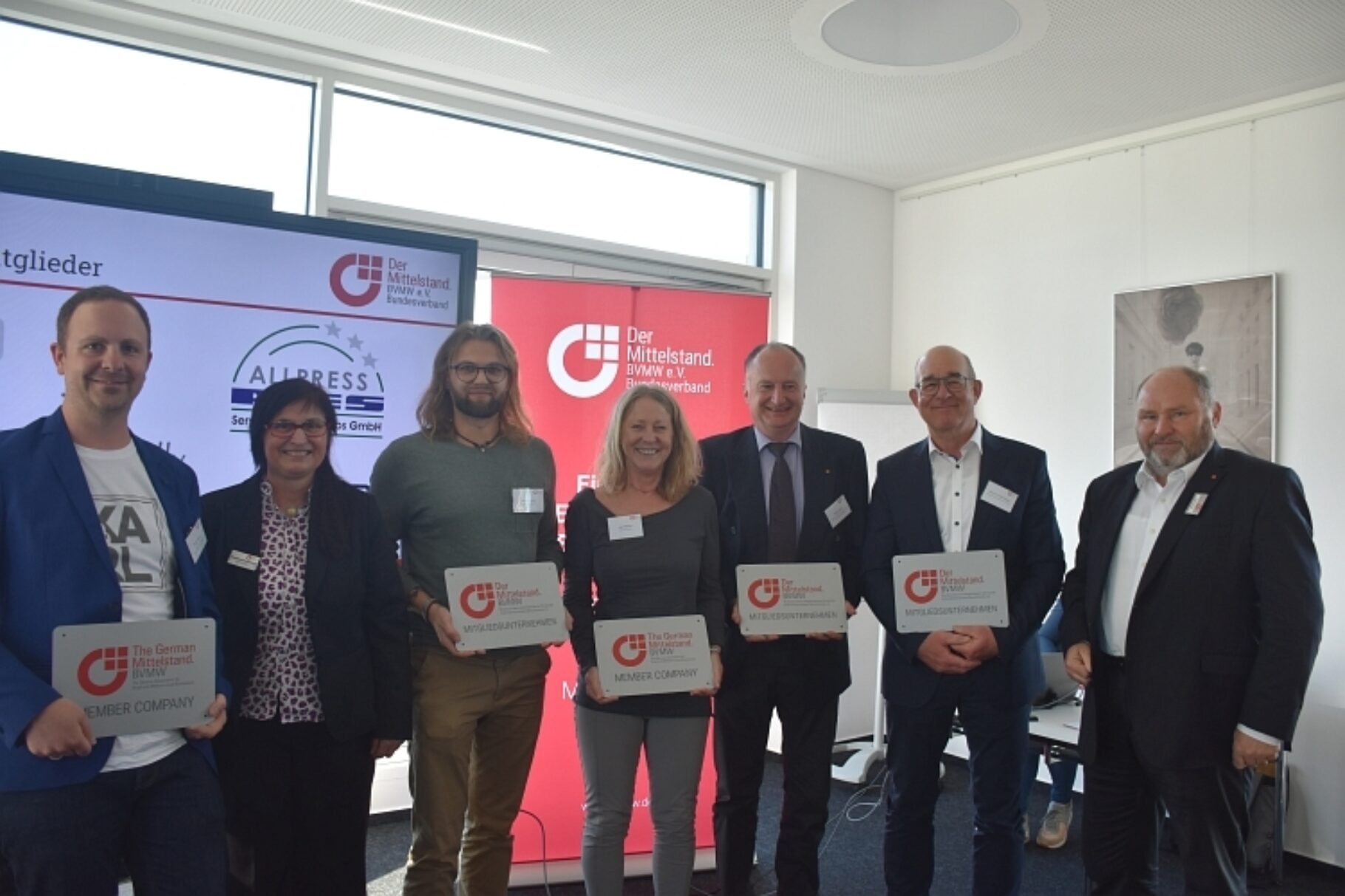 neue Mitglieder des BVMW