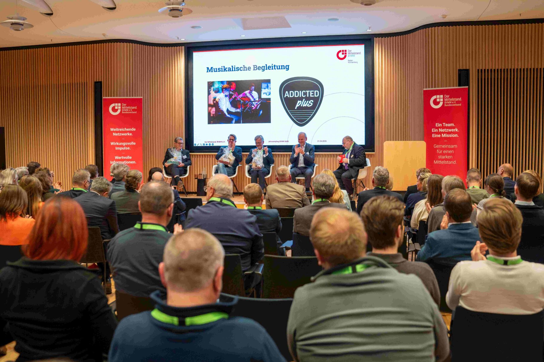 Blick auf die Bühne