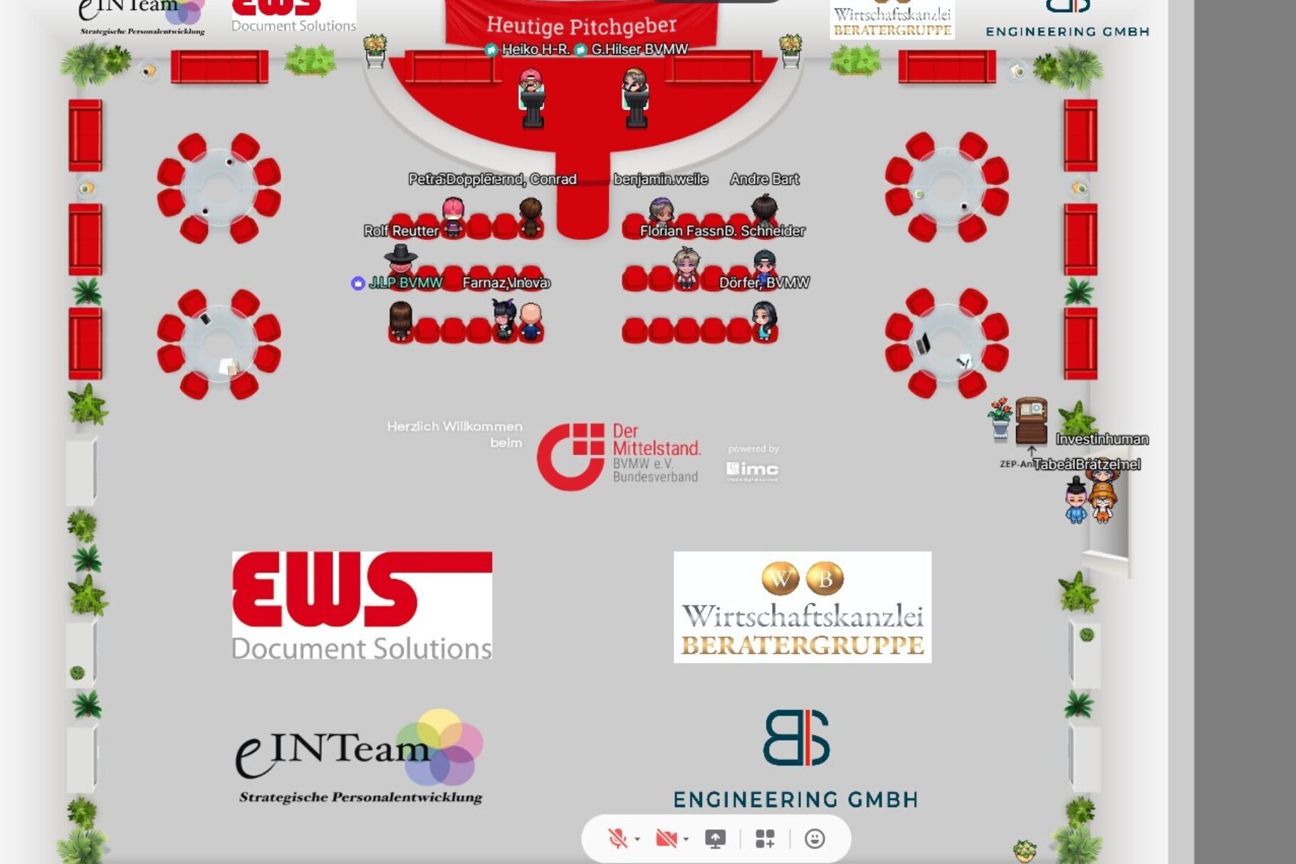 Blick auf die Plattform ZEP