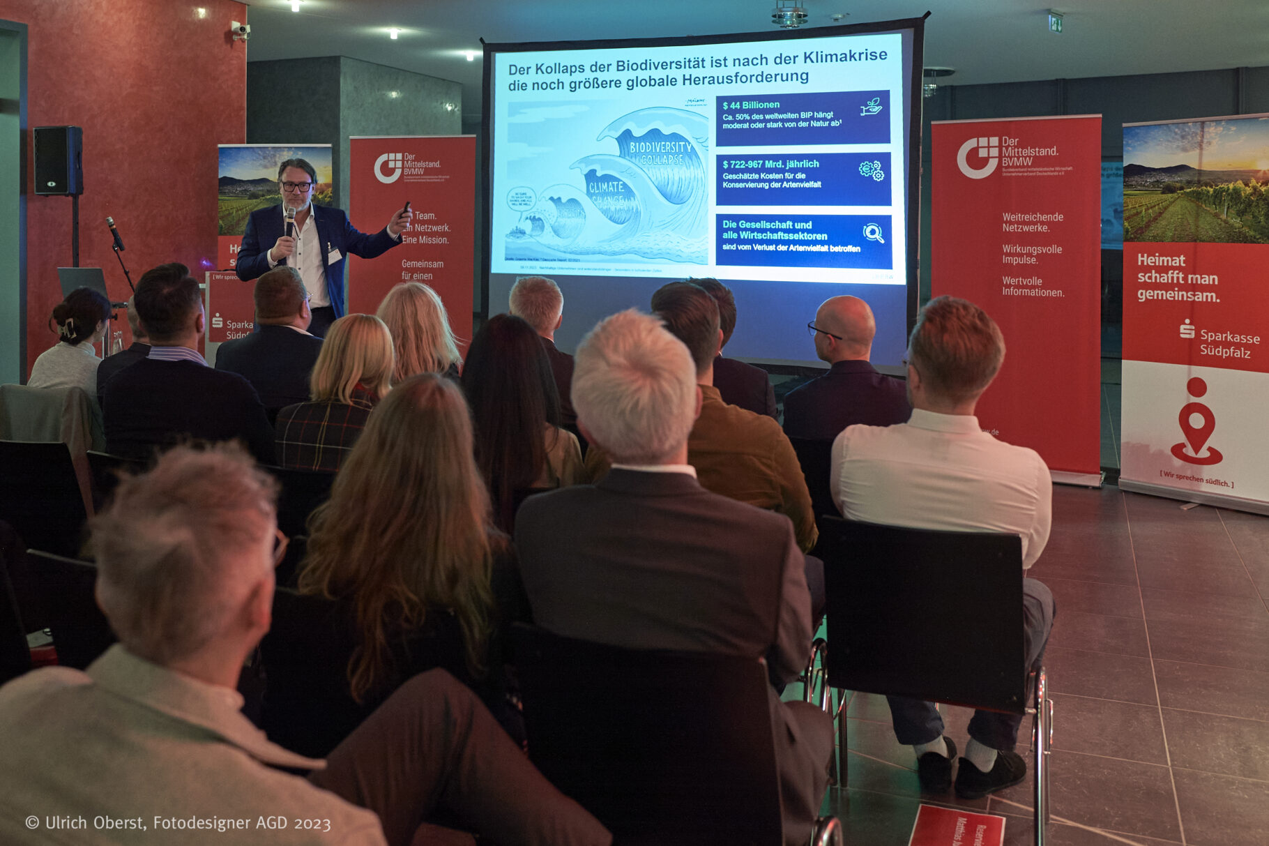 Thomas Kind bei seiner Key Note