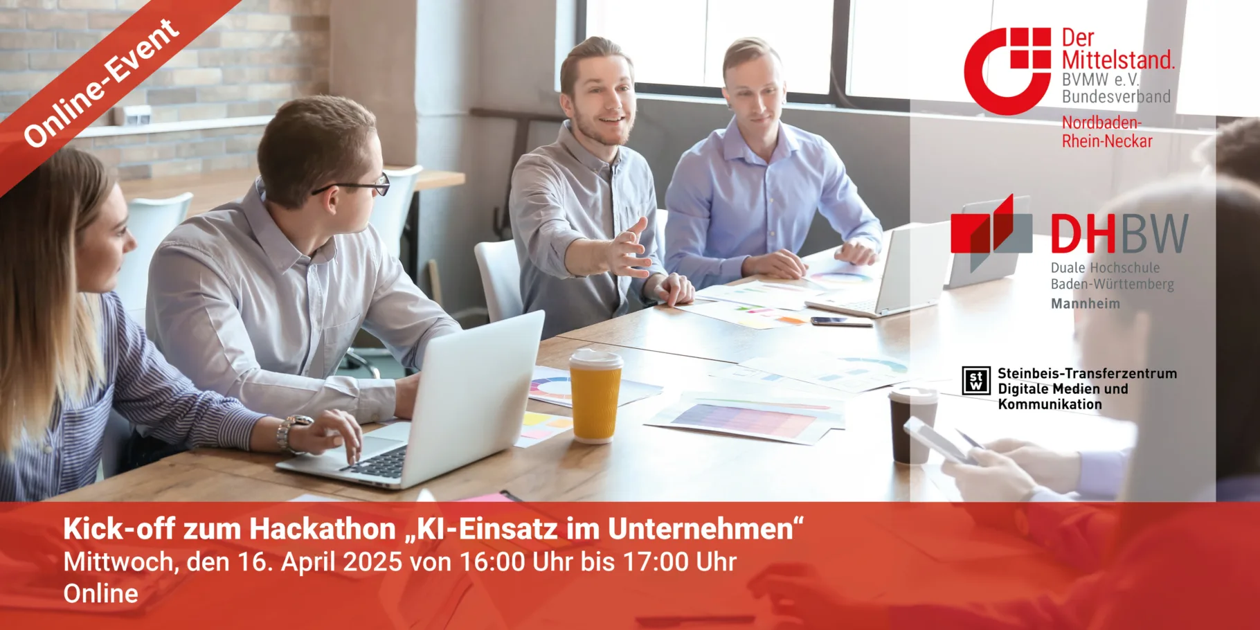 Banner zum Kick-Off
