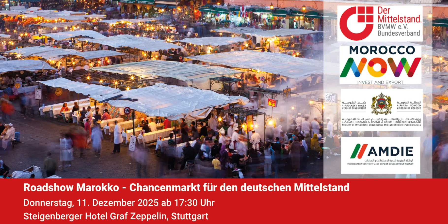 Banner der Veranstaltung