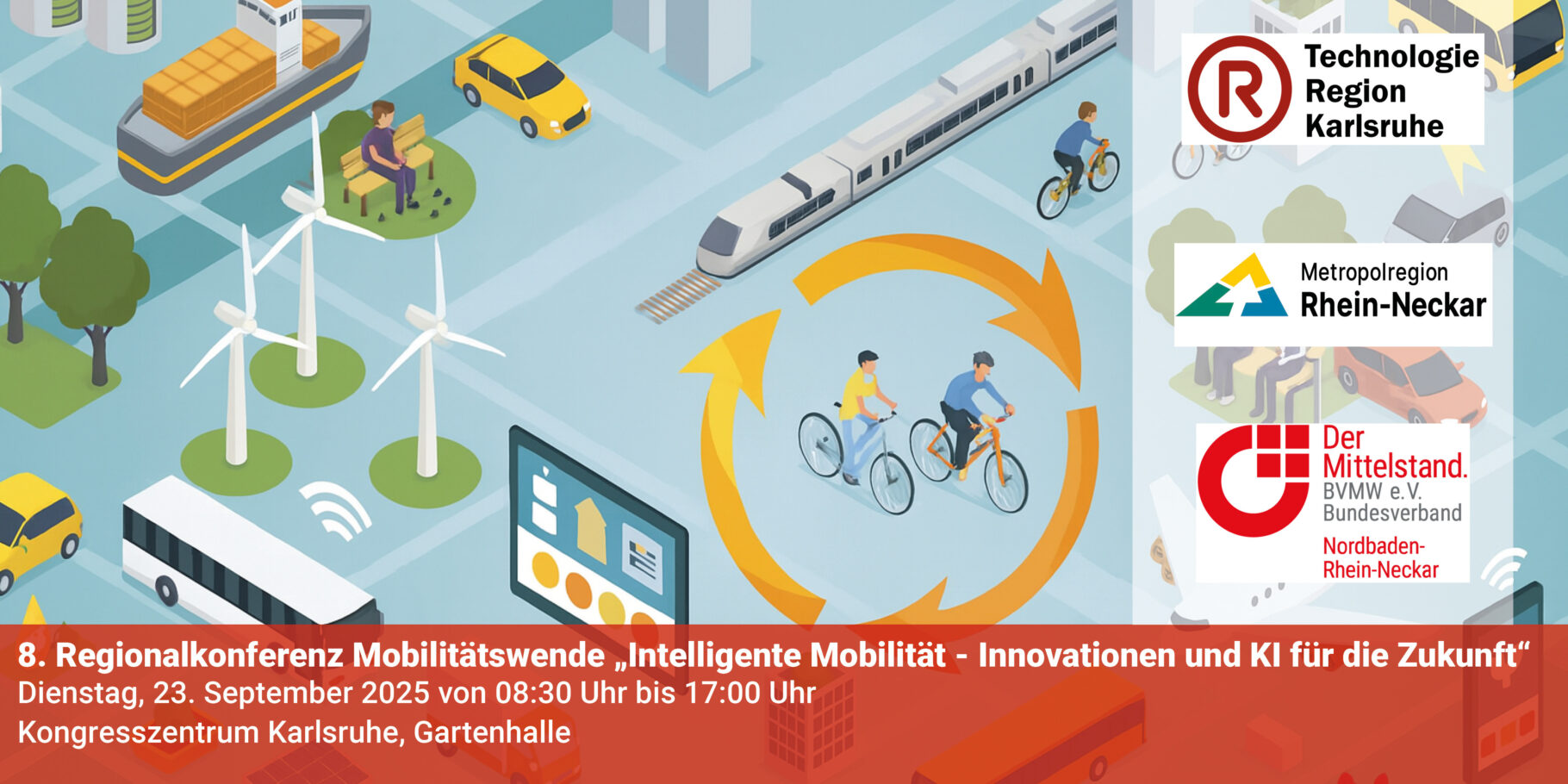 Banner zur Regionalkonferenz Mobilität 2025