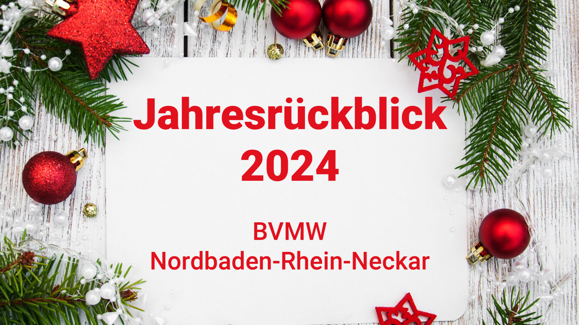 Bild  auf dem Jahresrückblick 2024 steht